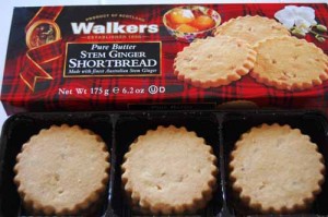 ginger turkey bites 02 300x199 Ginger Turkey Bites using Walkers Stem Ginger Shortbread