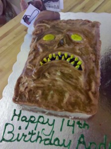 IMG 20110203 164528 e1296780198933 224x300 Necronomicon Cake inspired by Army of Darkness