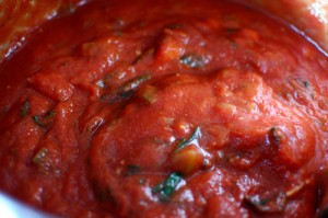 SpaghettiSauce09 300x199 Homemade Spaghetti Sauce